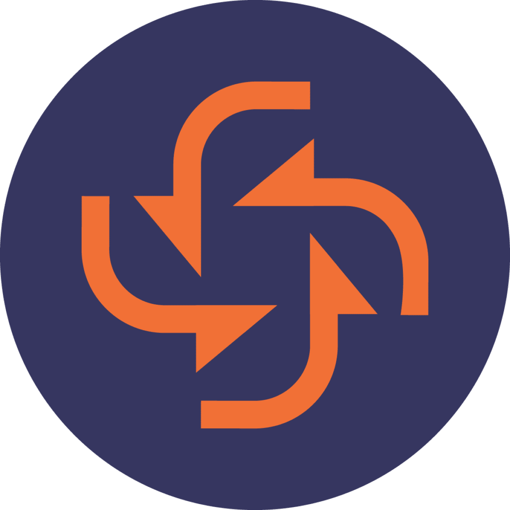 Cropped reclaim your health circle logo.